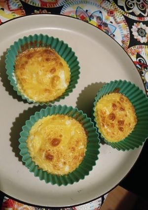 Una foto de Muffins soufflé proteicos salados