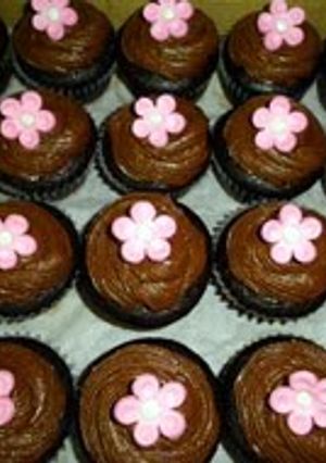 A picture of Chocolate cupcakes.