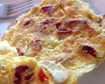 Unique Recipe Easy Sundried Tomato  Gruyere Omelet Delicious Simple