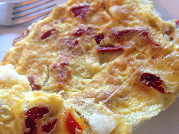 Recipe Easy Sun-dried Tomato & Gruyere Omelet the Perfect So Delicious