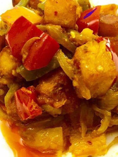 A picture of Paneer Capsicum💕💕💕.