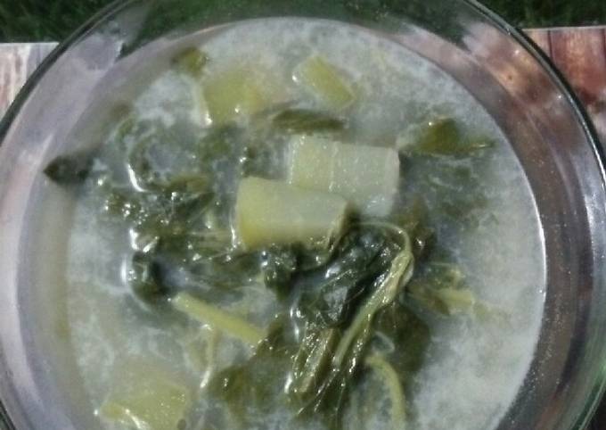 Sayur Bobor Bayam