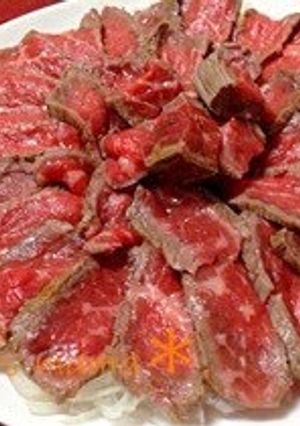 A picture of Beef Round Tataki.