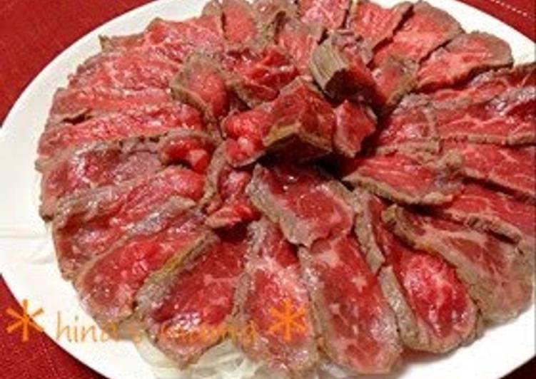 Step-by-Step Guide to Make Super Quick Homemade Beef Round Tataki