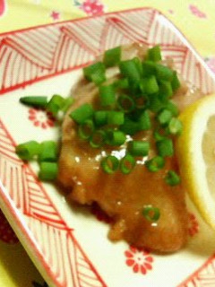 A picture of Mentsuyu and Butter Chicken Sauté.