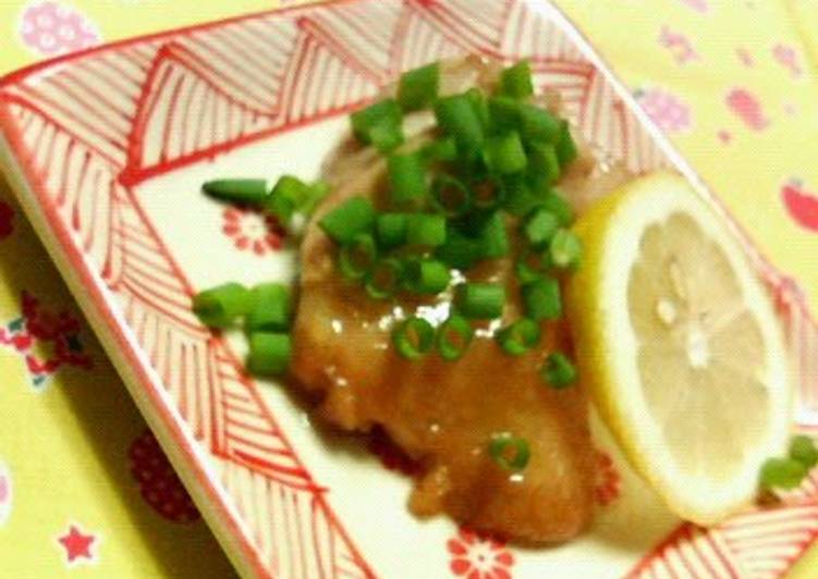 Mentsuyu and Butter Chicken Sauté