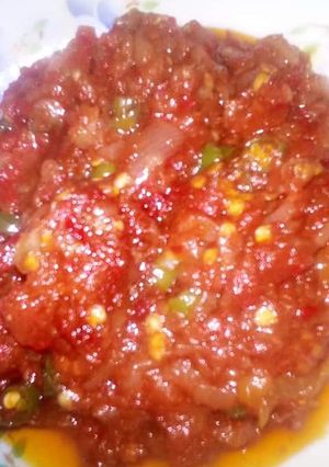 A picture of Timatar or Strawbary ke Chatni.