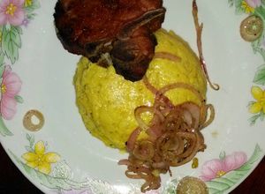Una foto de Mangu dominicano a mi manera