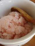 Peach and Yogurt Sherbet