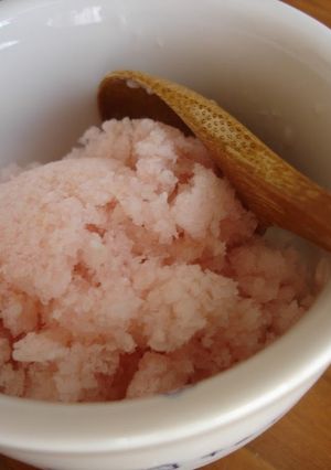 A picture of Peach and Yogurt Sherbet.