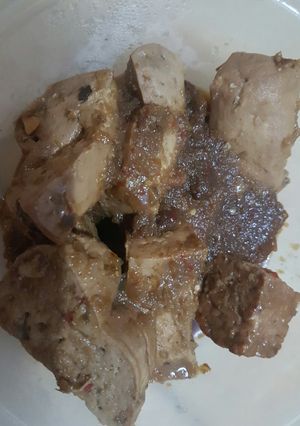 Foto resep Bacem tahu tempe ungkep