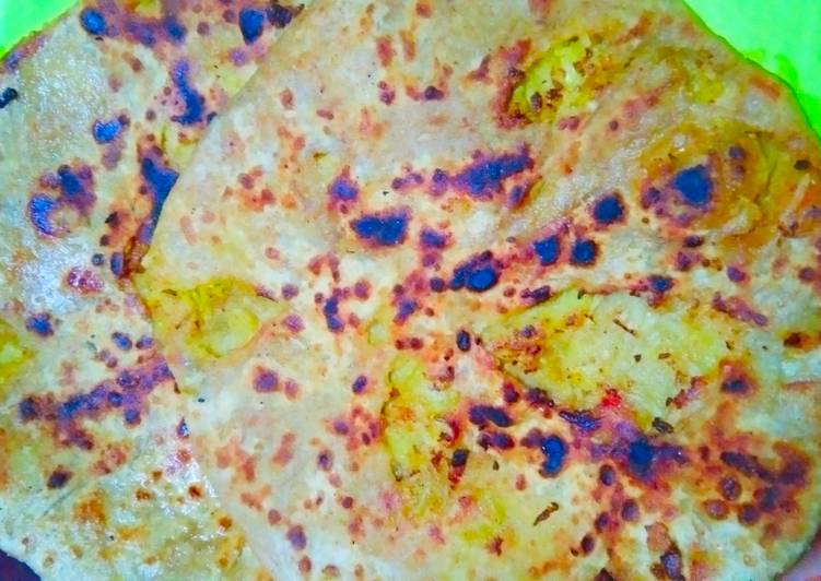 Leftover Gobhi ka Paratha