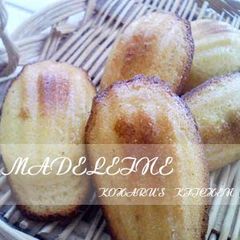 A picture of Moist Honey Madelines.