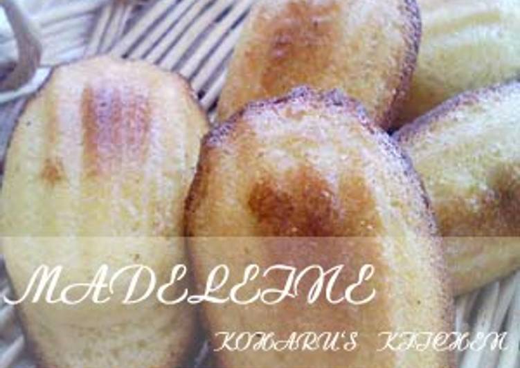 Moist Honey Madelines