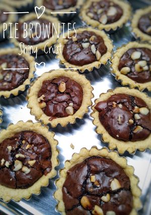 Foto resep Pie Brownies Shiny Crust