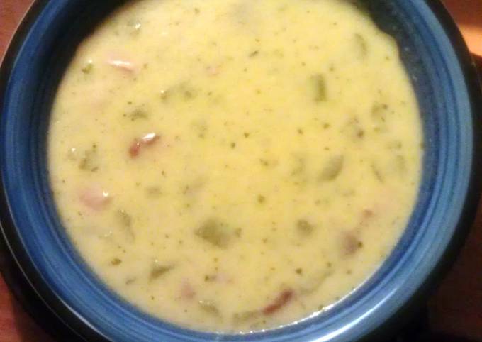 How to Make Speedy potato ham and leek soup