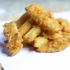 A picture of Crispy Potato Fries with Spicy Seasoning.