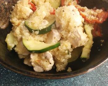 Popular Cuisine Chicken Vegetables and Quinoa One Pot Delicious and Healthy