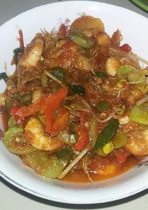 Foto resep Sambal udang asam manis
