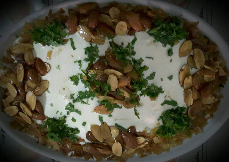 فتة دجاج 😋