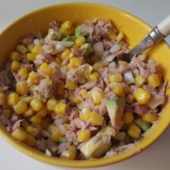 A picture of Tuna Avocado Salad.