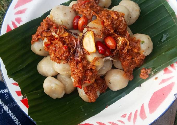 Resep 56. Cilok bumbu kacang Anti Gagal