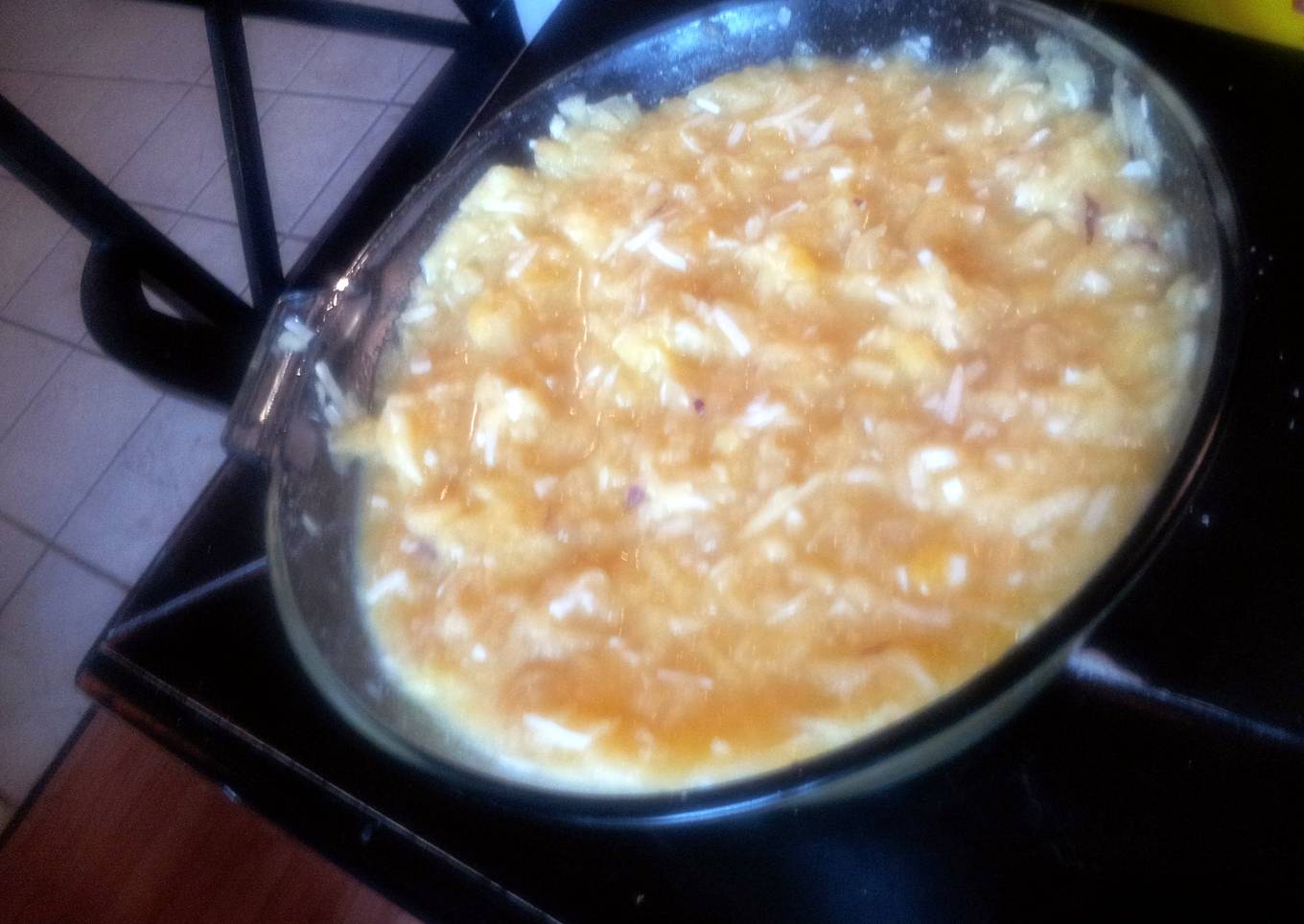 Pineapple/ apple ambrosia
