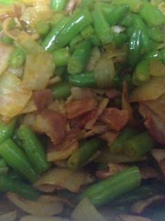 A picture of Green Bean And Bacon.
