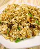 Macrobiotic Fried Rice with Doubanjiang