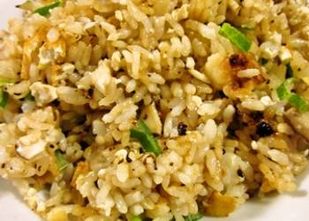 How to Recipe Perfect Macrobiotic Fried Rice with Doubanjiang