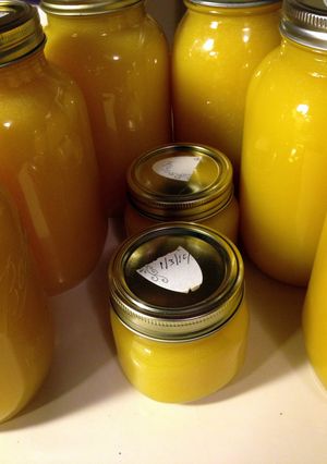 A picture of Monkey 74's Orange Creamsicle Moonshine.