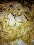Cheesiest Fettuccine Alfredo with Chicken