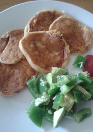 A picture of Corn fritters.