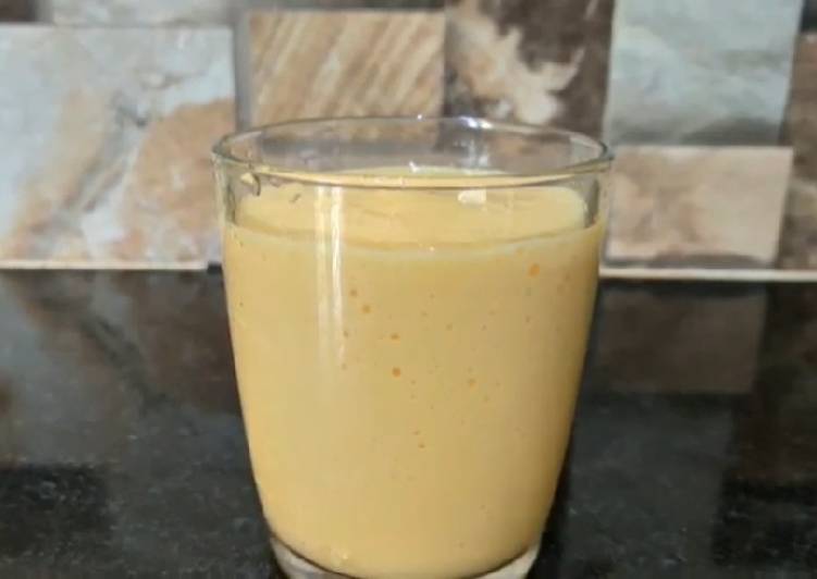 Simple Way to Prepare Quick Easy Peasy Mango Milkshake