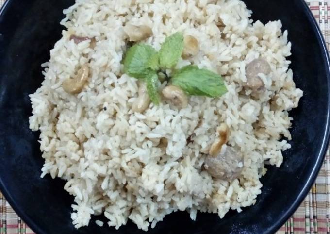 Coconut milk pulao