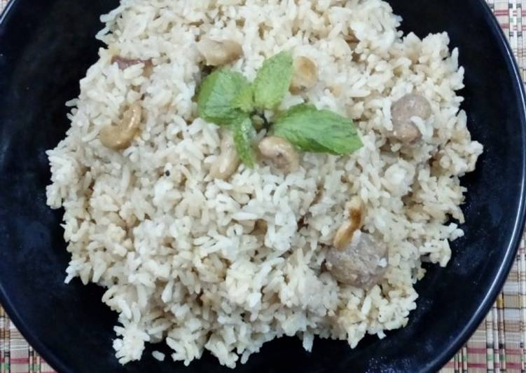 Recipe of Speedy Coconut milk pulao