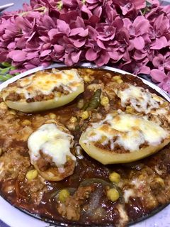 صورة لوصفة بطاطا محشية