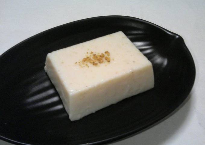 Recipe of Favorite Jiggly Sesame Tofu
