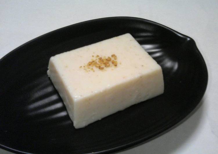 Jiggly Sesame Tofu