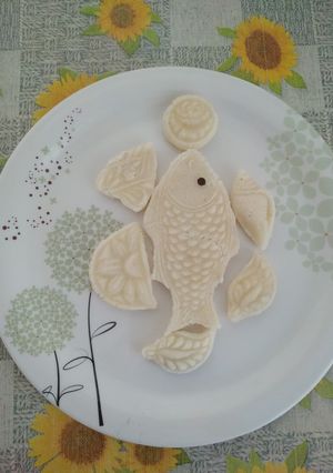 A picture of Coco coconut sandesh.