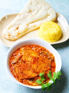 A picture of Authentic Tandoori Fish Curry.