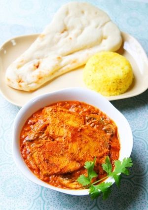 A picture of Authentic Tandoori Fish Curry.