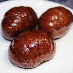 A picture of It's Fall! Chestnuts Simmered in Red Wine.