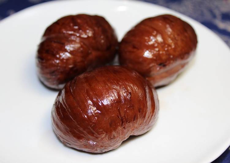 Recipe: Delicious It&#39;s Fall! Chestnuts Simmered in Red Wine