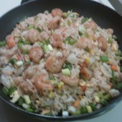 A picture of Shrimp Fried Rice.
