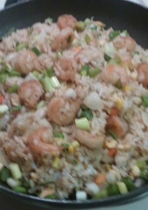 A picture of Shrimp Fried Rice.