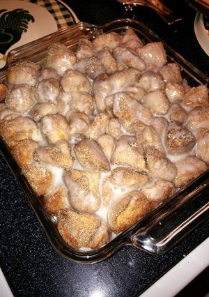 A picture of Cinnamon Gooey Biscuits.