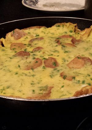 A picture of Truffle Omelette.