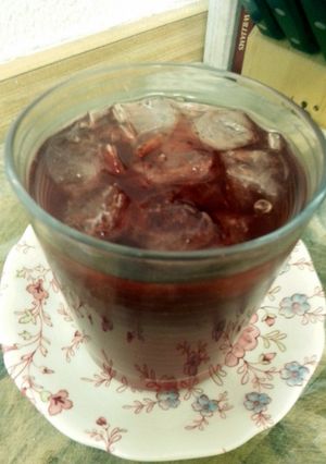 A picture of Chamomile & Hibiscus Herbal Tea.