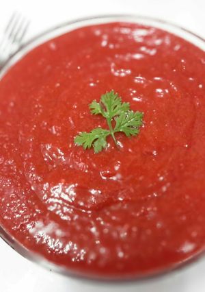 A picture of Red Sauce for Thai Pink Noodles.